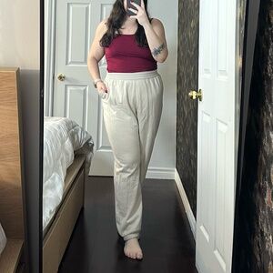 Columbia beige jogging pants, XL, like new